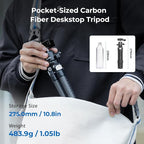 SmallRig Carbon Fiber Mini Desktop Tripod, 15.5'' / 39.5cm Compact Pocket - Image 2