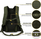 Mardingtop 35L Tactical Backpacks Molle Hiking daypacks - Image 5