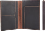 STAR VISTA Albatross Leather Travel Passport Holder, Minimalist Design by STARVISTA
