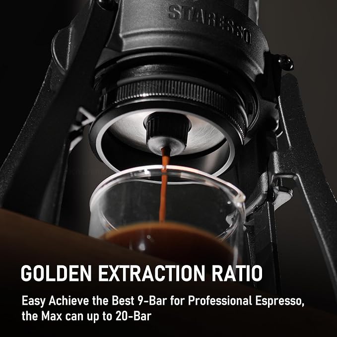 STARESSO PLUS SP300 Espresso Machine, Manual Portable Coffee Maker Compatible - Image 5