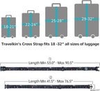 Travelkin Luggage Straps TSA Approved - Image 6