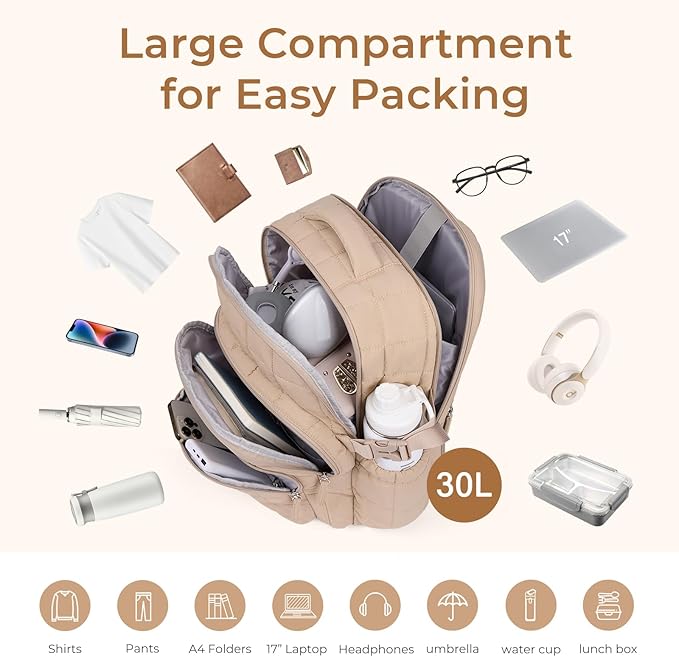 CLUCI 17.3 Inch Laptop Backpack - Image 5