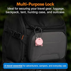 Forge TSA Approved Luggage Locks Ultra-Secure Dimple Key Cable Locks - Image 5