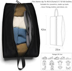 Shoe Bag Odor-Absorbing Water-Resistant, Travel Friendly Golf Shoe Bag - Image 8