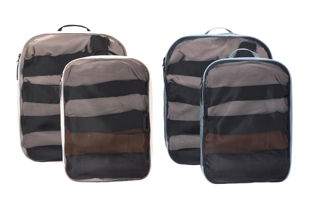 Packing Cube Family Set (Medium-Large / Family Set / POND GRAY/WHITE)
