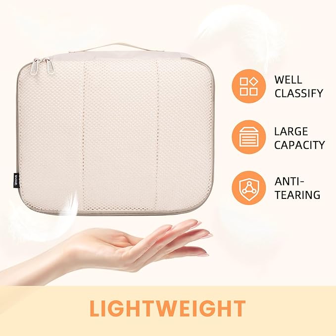 BAGAIL 6 Set Packing Cubes Luggage Packing Organizers - Image 3