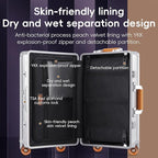 ROAMING 24 Inch Check Luggage Durable All Aluminum Hardshell Suitcase - Image 7