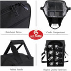 ALLCAMP 4 Bottle Wine Gift Bag - Image 5