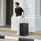 AnyZip Luggage PC+ABS Aluminum Frame Zipperless Checked Luggage Hard Shell - Image 8