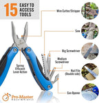 Multitool 15-in-1 with Safety-Locking, Stainless Steel Multi Tool Pliers - Image 8