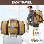Travel Duffle Bag Weekender Bag - Image 4