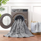 Cozy Bliss Cooling Blanket for Hot Sleepers, Q-Max 0.4 Cooling Comfort for - Image 8
