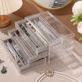 Necklace Organizer Box, Tray by CLUQMEIK