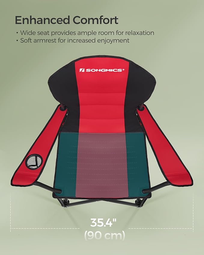 SONGMICS Folding Camping Chair, - Image 6