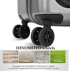 Premium Carry On Luggage, 20Inch&29 Inch Top Opening Airline Approved ABS+PC - Image 6