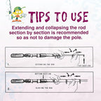 Kids Fishing Pole, Portable Telescopic Kids Fishing Poles - Image 7