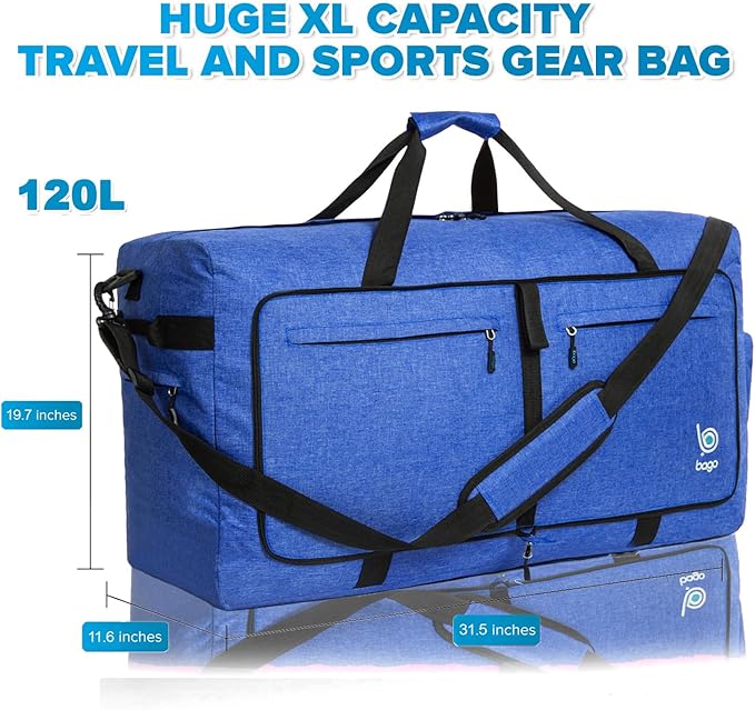 Bago Large Foldable Duffel Bags - Image 5