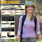 Trekking Poles Aviation Grade Aluminum Alloy-Strong Lightweight Collapsible - Image 6