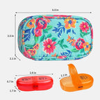 Serfeymi Weekly Travel Pill Organizer 2 Times A Day AM PM Upgraded Rainbow Pill - Image 2