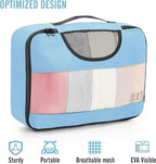 Veken 8 Set Packing Cubes for Travel Essentials, Suitcase Organizer Bags in 4 - Image 4