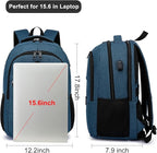 Backpack for Boys Men, School Backpack for Teens Girls, Lightweight Casual High - Image 5