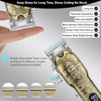 Nose Hair Beard Trimmer for Men, Cordless Professional Hair Clippers and Trimmers Set, Men's Shavers Foil Electric Razors Haircut Grooming Kit, Rechargeable Barber Clippers Set with LCD Display
