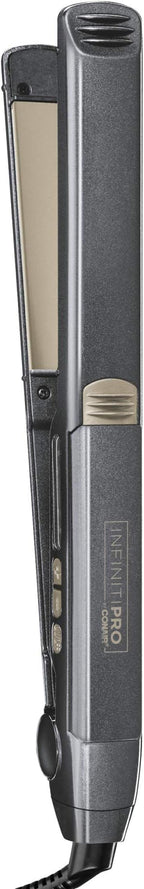 INFINITIPRO BY CONAIR Tourmaline Ceramic Flat Iron, 1-inch, Teal