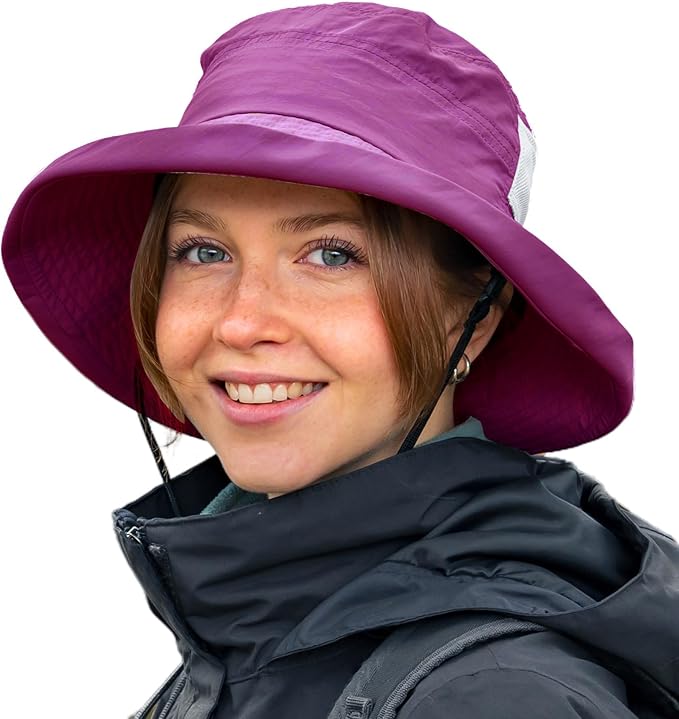 TOP-EX XL/XXL Women’s Wide Brim Bucket Sun Hat by TOPchoiceforEXtraXLXXLXXXLadventures