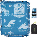 ATEPA Inflatable Stadium Seat Cushion, Self-Inflating Memory Foam Stadium Seats by ATEPA