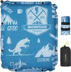 ATEPA Inflatable Stadium Seat Cushion, Self-Inflating Memory Foam Stadium Seats by ATEPA