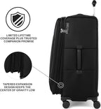 Travelpro VersaPack+ Lightweight Softside Expandable Checked Luggage, 8 Spinner - Image 6