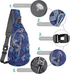 TITECOUGO Small Sling Bag, Lightweight Crossbody Backpack - Image 5