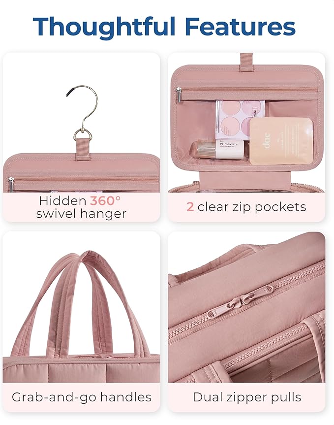 BAGSMART Travel Toiletry Bag - Image 5