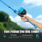 Kids Fishing Pole Set, Telescopic Fishing Rod Reel Combo Kids Starter Kit - Image 5