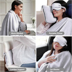Travel Blanket, Ultra-Soft, Warm & Lightweight Travel Blanket Airplane - Image 6