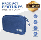 Electronics Travel Organizer, Portable Waterproof Electronic Travel Storage Bag - Image 2