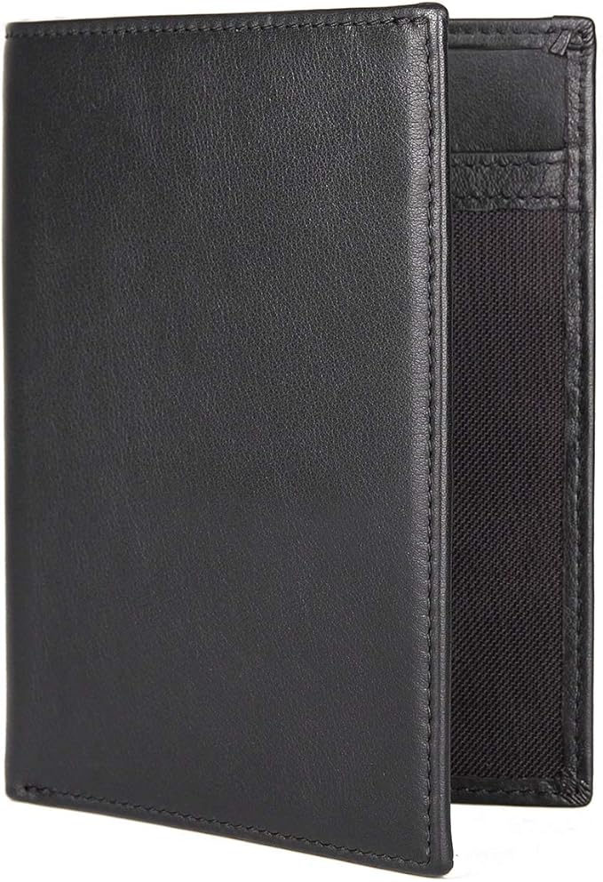 Polare RFID Blocking Napa Leather Passport Holder Travel Wallet - Image 9