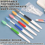 Disposable Toothbrushes with Toothpaste and Floss - Image 8