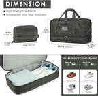 ETRONIK Travel Bag for Men Women, Gym Bag & Tactical Duffle Bags for Travel - Image 4