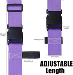 Luggage Straps for Suitcases TSA Approved-2 Pack Bright Personalized Luggage - Image 3