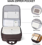 Hanke Softside Expandable Underseat Carry On luggage - Image 6