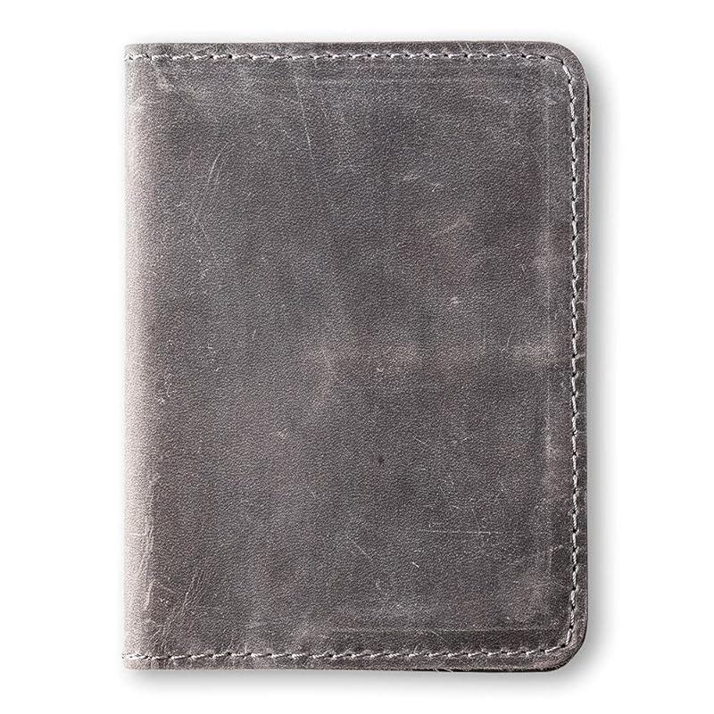 PEGAI Standard Full Grain Crazy Horse Leather Passport Holder | Custom Travel - Image 2