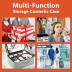 Travel Makeup Bag for Women and Makeup Artists Cosmetic Organizer Large Makeup - Image 5