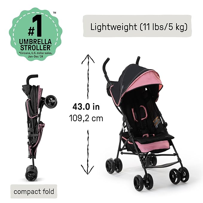 Ingenuity 3D Mini Convenience Stroller – Lightweight Stroller - Image 3