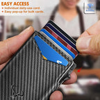 BULLIANT Men Wallet Gift Boxed, Slim Front Pocket Wallet Money Clip Card Holder - Image 5