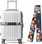 Luggage Straps for Suitcases, Adjustable Luggage Elastic Belt, Travel by EKAX