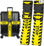Stops Luggage Straps for Suitcases, Adjustable Luggage Travel Belt to Keep by Unknown