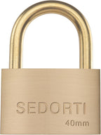 Weather Proof Lock, Keyed Alike Solid Brass Padlocks - Image 3