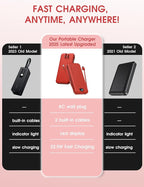 Portable Charger Power Bank, 12000mAh 22.5W USB C Charger Fast Charging - Image 2