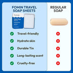 FOMIN - Antibacterial Paper Soap Sheets Tin - Image 4